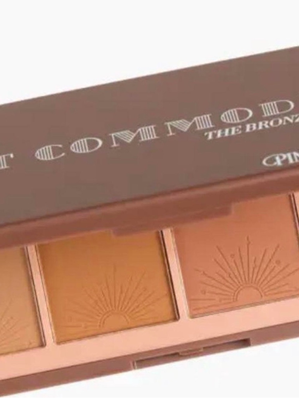 Compact Bronzer Trio Palette - Warm Brown & Tan Shades